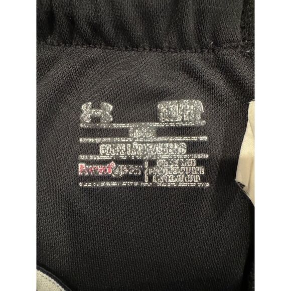 Under Armour Women's Size Medium HeatGear Athletic Shorts Black‎ - Picture 3 of 4